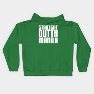 Straight Outta Manila Kids Hoodie